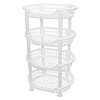 Этажерка Efe Plastics пластиковая 3 яруса 300х410х510мм белая