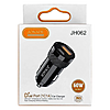 Автомобільний зарядний пристрій Jokade JH062 USB-AUSB-C60W чорний