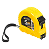 Рулетка MasterTool 65-2105 5мх13мм фиксатор полотна кнопка STOP противоскользящий...