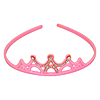 Обруч для волос Корона 12шт 4 цвета