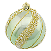 Набір новорічних пластикових кульок ВАТ-320 d8см 4шт салатовий