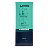 Петля стальная Apecs 100х75-B4-Steel-BLM черный матовый