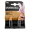 Батарейка Duracell лужна АА LR06 пальчик 2шт блістер