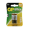 Батарейка GP Ultra AA LR6 пальчик 2шт