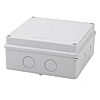 Коробка распределительная наружного монтажа Takel 150x150x70мм без отверстий IP65 ABS...