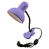 Светильник настольный-прищепка Сирень E27 фиолетовый