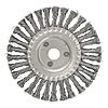 Щетка дисковая Mastertool 19-9018 из плетеной проволоки d180x22.2мм