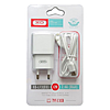     L73 EU 2.4A Single port charger with type C cable...