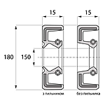  ARS 150-180-15 TC NBR