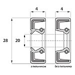  ARS 20-28-4 TC NBR