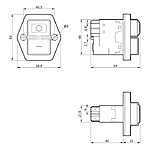    Takel ESSB-152YC 5pin ...