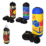 Боксерский набор груша 35см перчатки 2шт