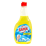 Средство для мытья стекол Sama запасной блок Лимон 500мл