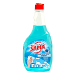 Средство для мытья стекол Sama запасной блок Морозная свежесть...