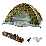 Намет туристичний на 3 персони 200x150x110 см хакі