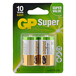 ��������� GP Super ����� ALKALINE 1.5V 14A-U2 LR14 C �� ������...