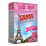 Бесфосфатный порошок Sama для стирки универсальный парфюмированный Французский аромат...