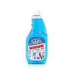 Средство для мытья окон Window запасной блок 0.5л синий