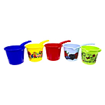 Ківш пластиковий з малюнком з міркою 1.25л асорті Україна