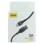  Aspor AC-16 Micro USB 3A1 Textile FC 