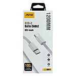  Aspor A012 Type-C to Type-C E-mark Nylon 100W 1.2 