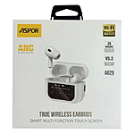 Bluetooth  Aspor A629 ANC Earbuds with Touch Screen 