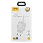 ������� �������� ���������� Aspor A810 USB-CPD 30W ���� ������ Type-C to Type-C...