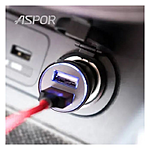 ������������� �������� ���������� ��� Aspor A918 metal ������ 2USB3.4A LED...