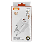 Сетевое зарядное устройство Jokade JB134 USB-A 22.5WUSB-C PD 45W...