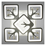 Люстра LED Diasha светодиодная 90Вт 12х43х43см S81574 плюс 1BK LED 3color dimmer...