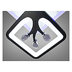 Люстра LED Diasha светодиодная 90Вт 12х43х43см S81574 плюс 1BK LED 3color dimmer...