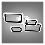 Люстра LED Diasha светодиодная 80Вт 12х66х42см A80602 плюс 2BK LED 3color dimmer...