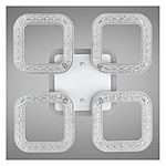 Люстра LED Diasha светодиодная 50Вт 9х36х36см S22054WH LED 3color dimmer...