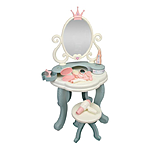 Косметический столик ТехноК арт 1638 57х48.5х15.5см