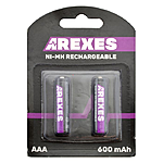  Arexes AAAHR03  600mAh 2 