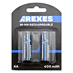  Arexes AAHR6  600mAh 2 