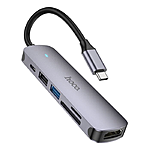  Hoco HB28 Type-C multi-function converter HDTV  USB3.0  USB2.0  SD  TF  PD...