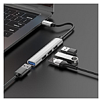  Hoco HB26 4in1 adapter Type-C to USB3.0  USB2.03 