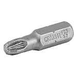 Насадки отверточные Granite 10-93-250 РZ3х25мм S2 2шт