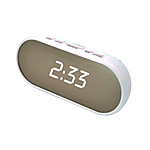 Часы сетевые VST-712Y-6 USB белые