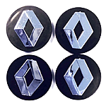 Колпаки на диски Sahler с логотипом Renault 60х55мм