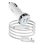    Hoco Z40 Superior dual port car charger set micro...