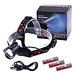   XQ-218-HP50  micro USB 3x18650 power bank signal light zoom...