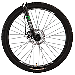 Велосипед Cross Leader алюминиевая рама 17 колесо 26 BlackDarkgreenGreen