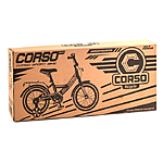 Велосипед Corso 14 CL-14004 ручной тормоз звонок седло с ручкой доп.колеса...