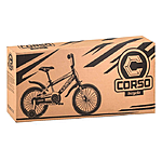 Велосипед Corso 16 CL-16622 ручной тормоз звонок доп. колеса черный