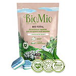 Таблетки для мытья посуды в посудомоечных машинах BioMio Bio-Total 7 в 1 с маслом Эвкалипта...