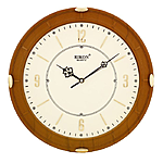 Часы настенные Rikon-11951 бежево-коричневые