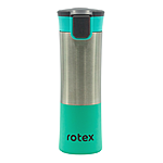 Термокружка Rotex RCTB-3103-500 0.5л хром бирюза