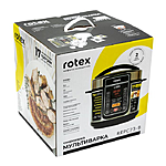 Мультиварка-скороварка Rotex REPC73-B 900Вт 5л
